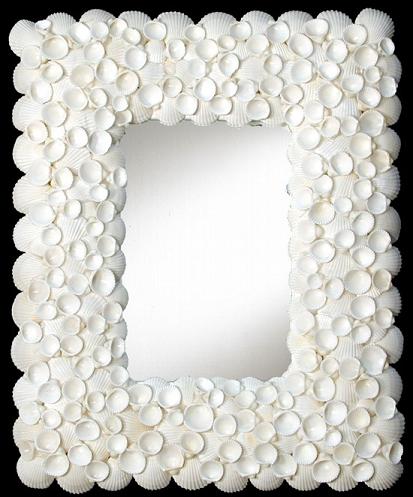 Shell mirrors and Shell Picture Frames