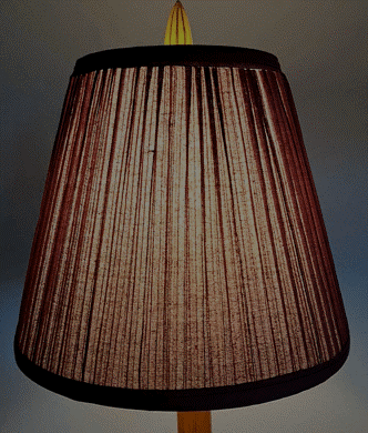 Lampshade MP Burgandy 6x11x9