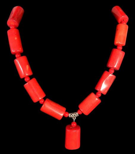 Branch Coral Necklace, Red Coral Necklace, Red Branch Coral, Coral Jewelry,  Statement Necklace, Statement Accessories, Coral Necklace -  Israel